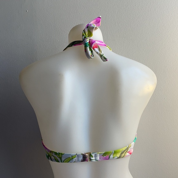 Floral Victoria’s Secret Bikini Top 32B Padded - Picture 4 of 6